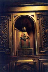 The other Dark Madonna of Le Puy is housed in a separate chapel of the cathedral